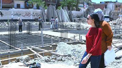 محافظ البحيرة تتابع أعمال توسعة وصيانة مدرسة الشهيد مدحت عبد العزيز الإعدادية بأبو المطامير