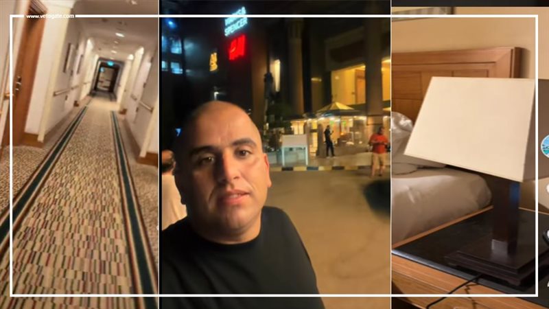 سائح يوثق زلزال مصر