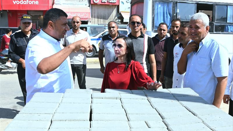 محافظ البحيرة تتفقد