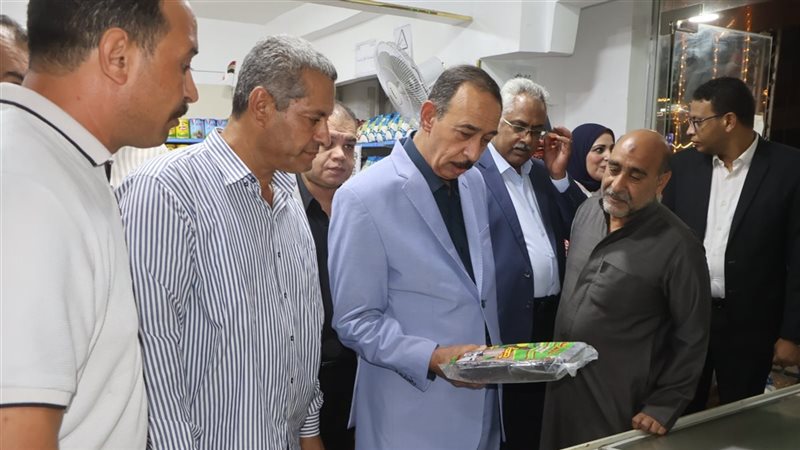 محافظ سوهاج يتفقد