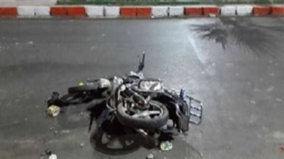 بسبب سباق الموت، إصابة 4 شباب في تصادم 3 دراجات نارية بطريق السنطة - كفر كلا الباب