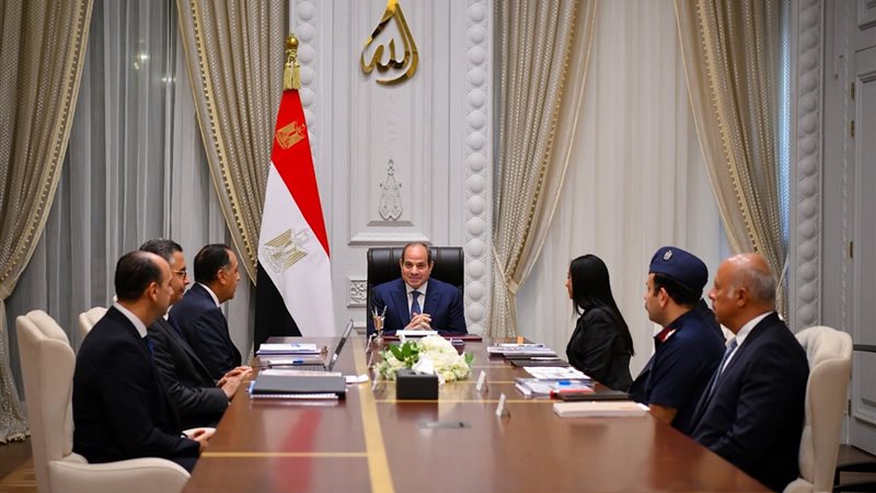 السيسي يتابع منظومة