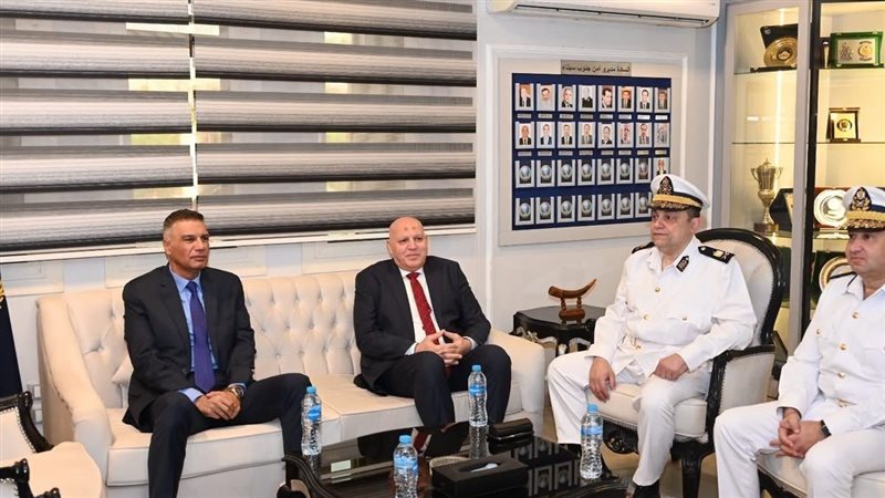 محافظ ومدير أمن جنوب
