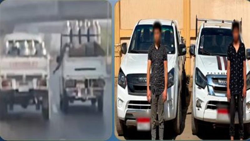 فيديو استعراض بسيارتين