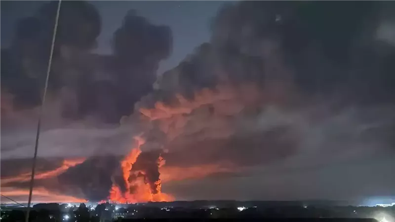 حرائق مروعة في أحد