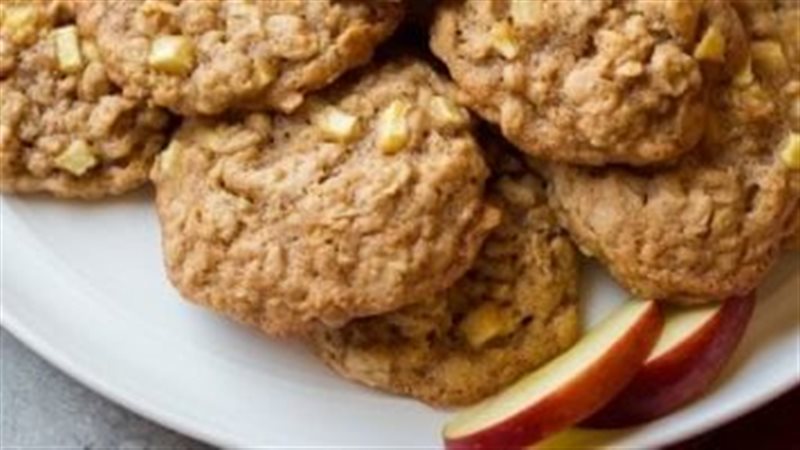 بسكويت التفاح بالقرفة،