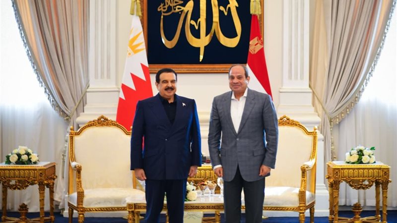 الرئيس السيسي وملك