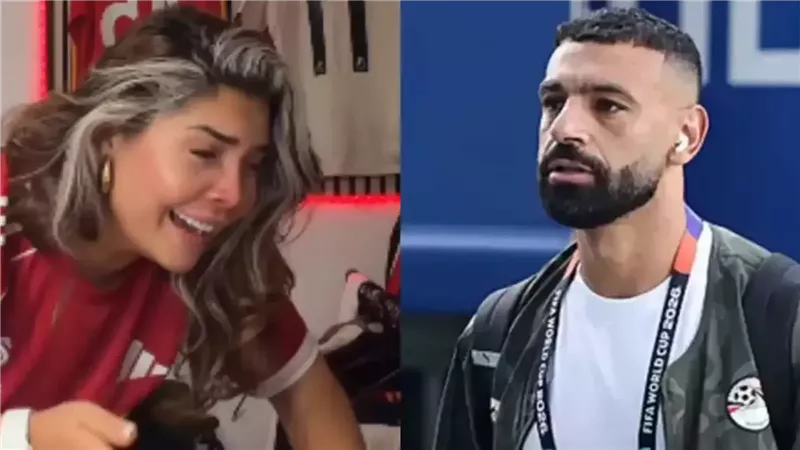 محمد صلاح والمؤثرة