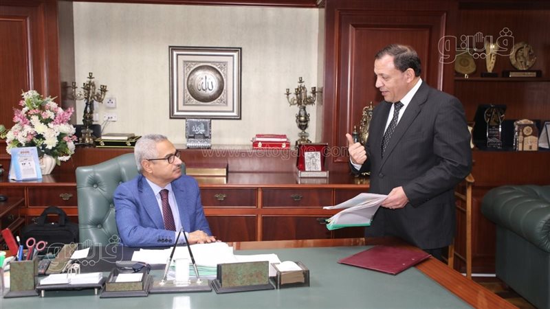 محافظ بني سويف يعتمد