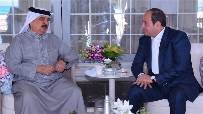 الرئيس السيسي وملك