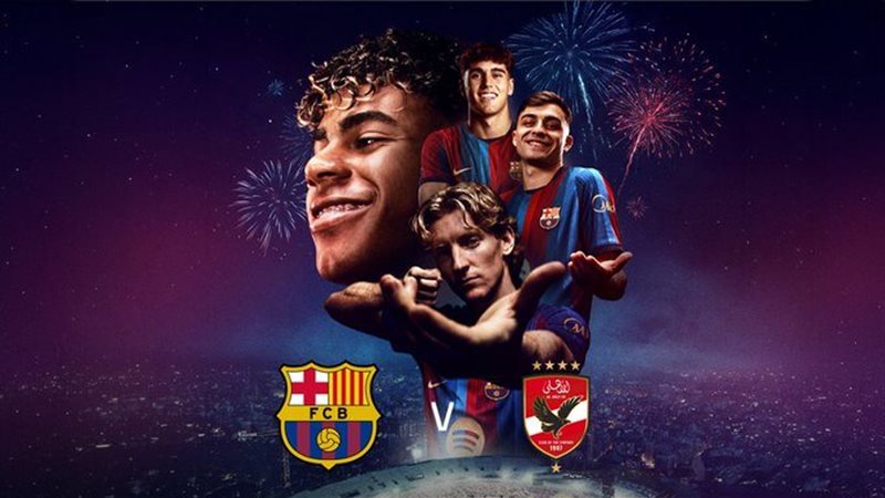 الأهلي وبرشلونة