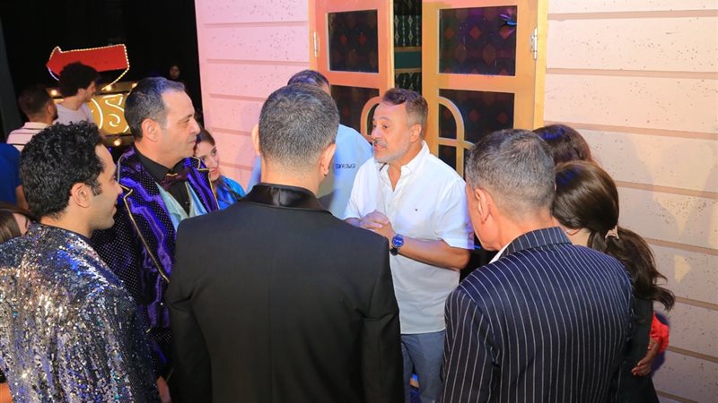 إيهاب فهمى بمسرح