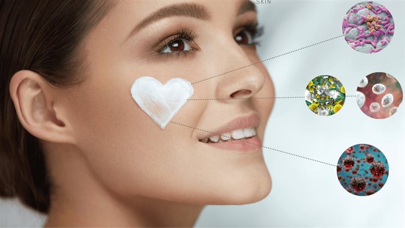 دعم ميكروبيوم البشرة،