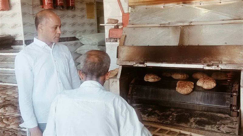 جولة وكيل وزارة التموين