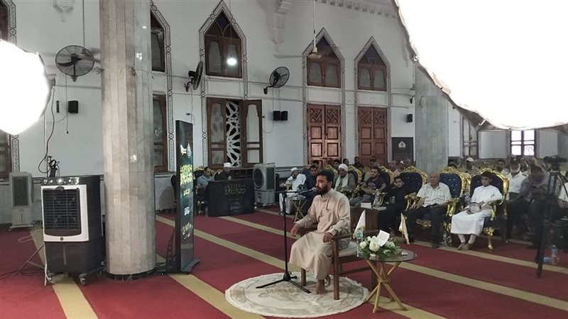 جانب من فاعليات المسابقة،