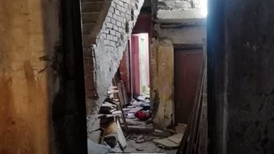 لجنة هندسية لمعاينة عقار حدائق القبة المنهار وإعانات عاجلة للأسر الناجية