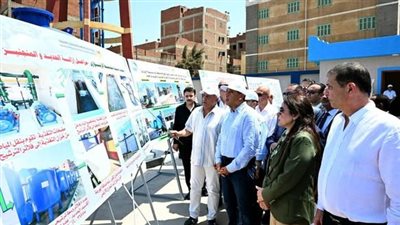 مدبولي يفتتح محطة مياه سندبسط الارتوازية بعد رفع طاقتها 500% لخدمة 47 ألف نسمة 