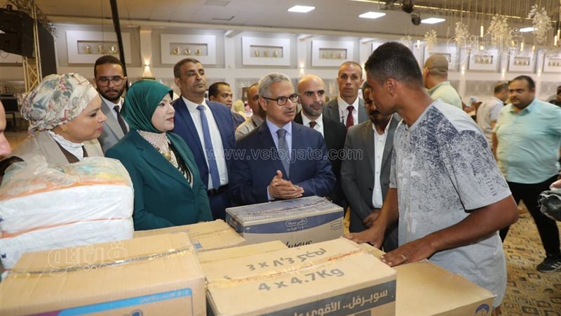 محافظ بني سويف يتفقد