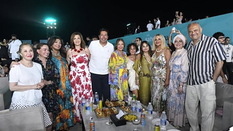 حفل أحمد سعد في الساحل،