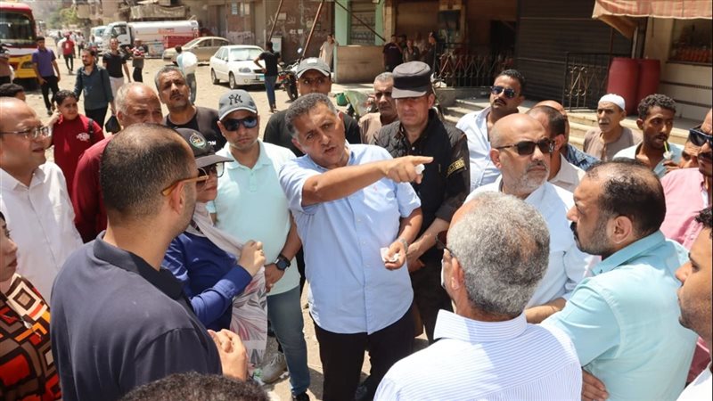 محافظ القليوبية خلال