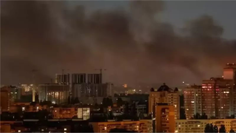 انفجارات تهز كييف،