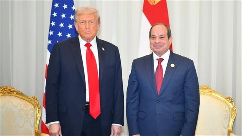 الرئيس السيسي وترامب