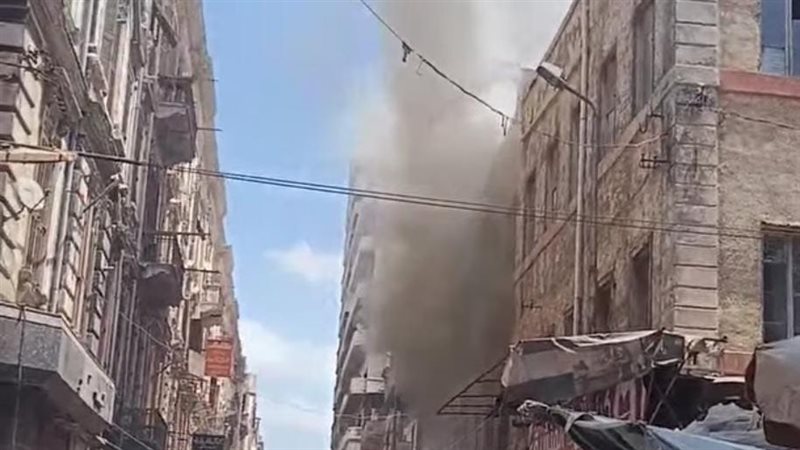 حريق في أحد غرف إدارة