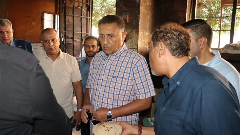 محافظ القليوبية خلال