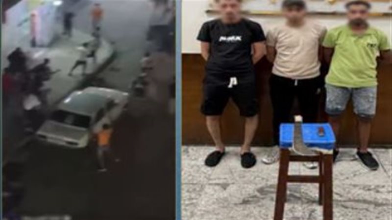 خناقة محل حلاقة،