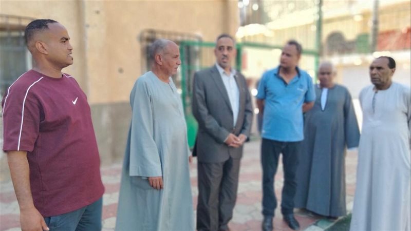 مدير رياضة قنا يتفقد