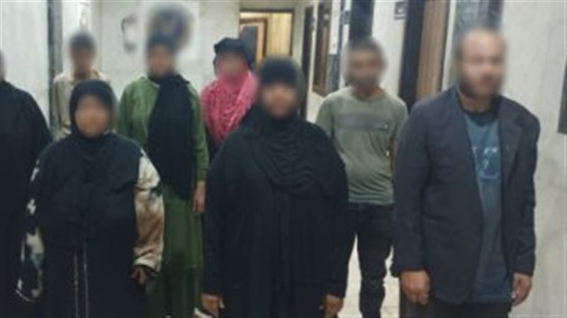 المتهمين باعمال التسول