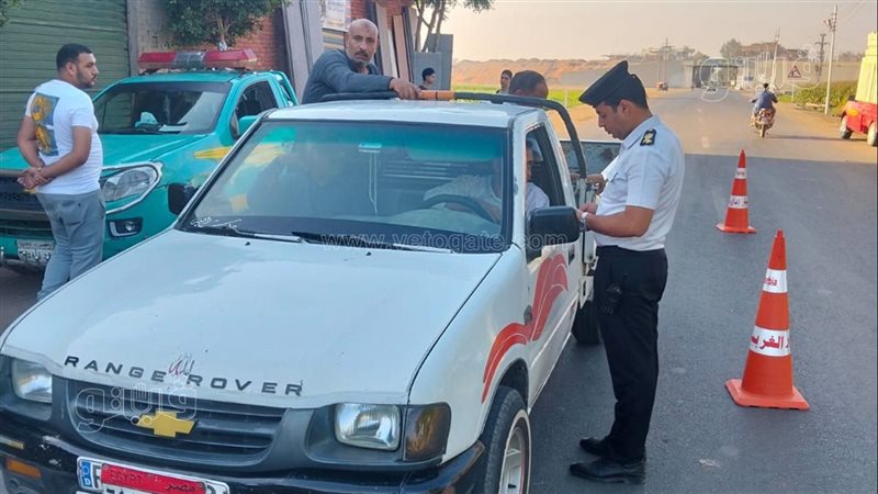 حملات مرورية مكثفة