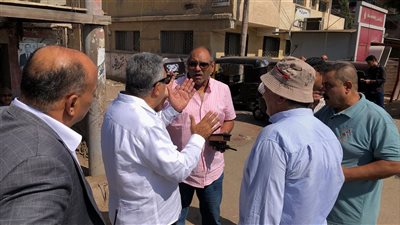 محافظ الدقهلية يتابع أعمال تطوير طريق 