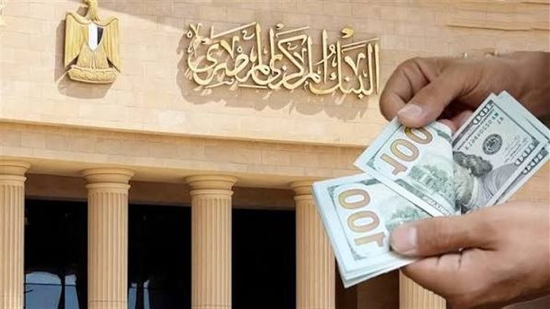 الدولار والبنك المركحزى