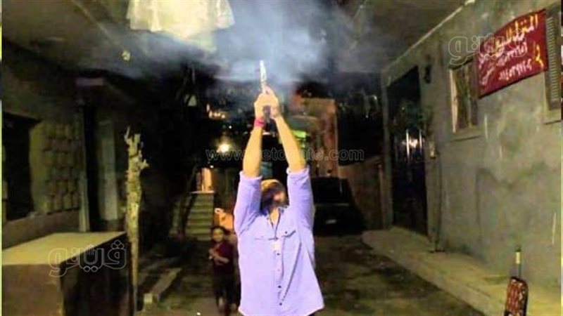 ضرب النار بالأفراح