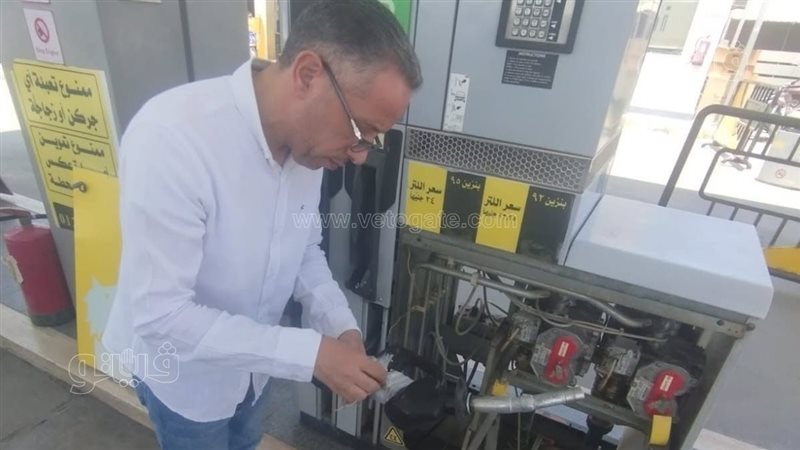 ضبط بنزين مغشوش ببني