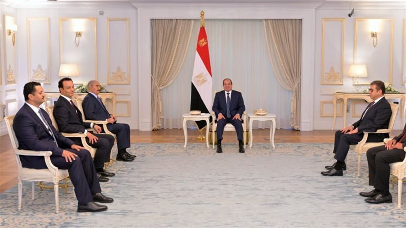 الرئيس السيسي يستقبل