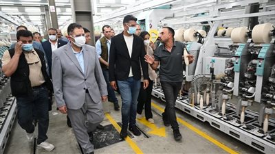  وزير الصناعة ومحافظ دمياط يتفقدان قلعة 
