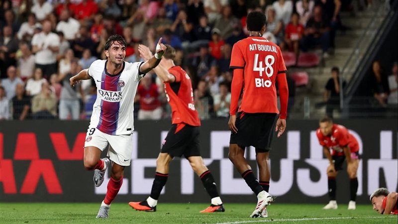 باريس سان جيرمان يستهل مشواره في الدوري الفرنسي بتعادل مثير أمام رين