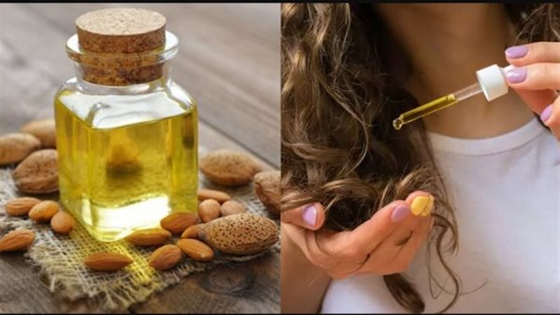 زيت اللوز الحلو للشعر