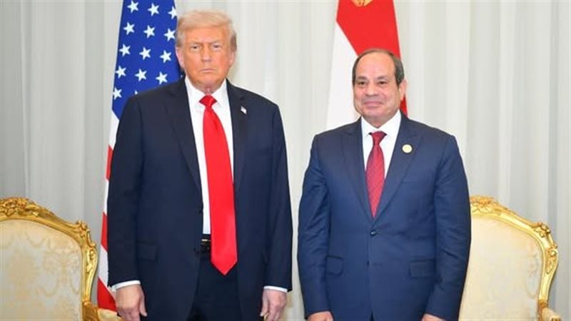 الرئيس السيسي وترامب