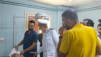 إصابة 15 فرد شرطة في انقلاب ميكروباص بطريق المنصورة جمصة
