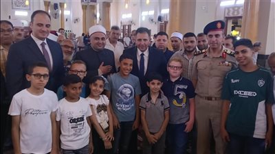 محافظ دمياط يشهد احتفالية الأوقاف بذكرى المولد النبوي بمسجد البحر