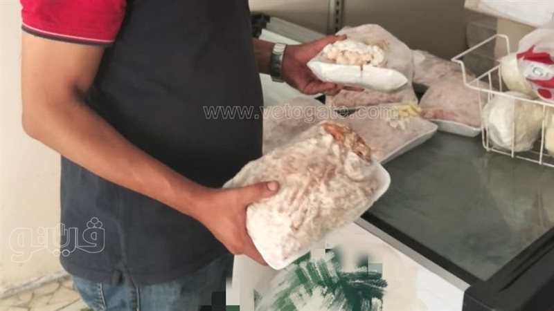 ضبط أغذية فاسدة ببني