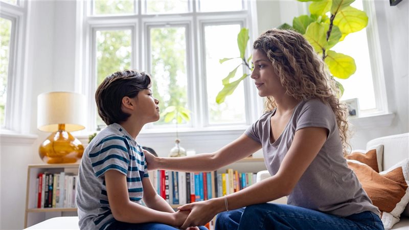 تهيئة ابنك لاستقبال