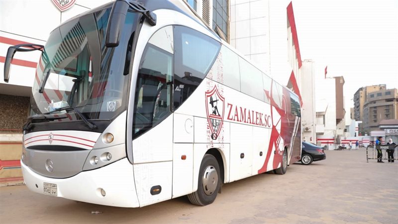 حافلة فريق الزمالك