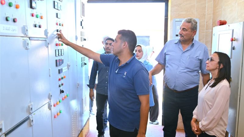 محافظ البحيرة تفقد