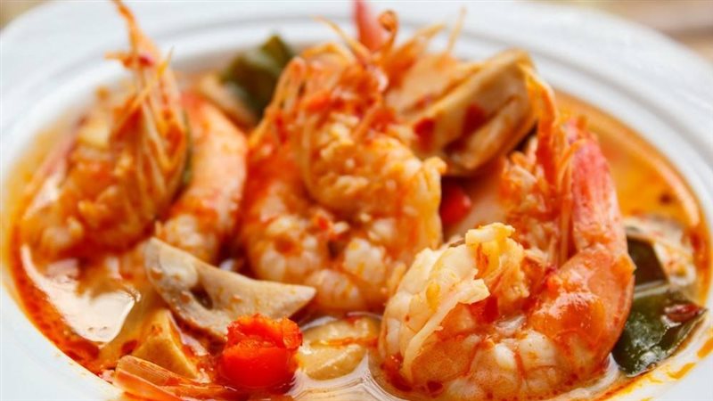 شوربة الجمبري 