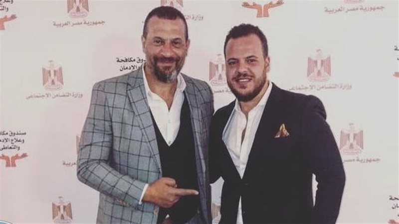 ماجد المصري وابنه