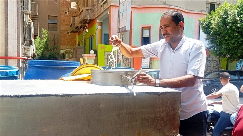 ضبط طن ألبان بالفورمالين